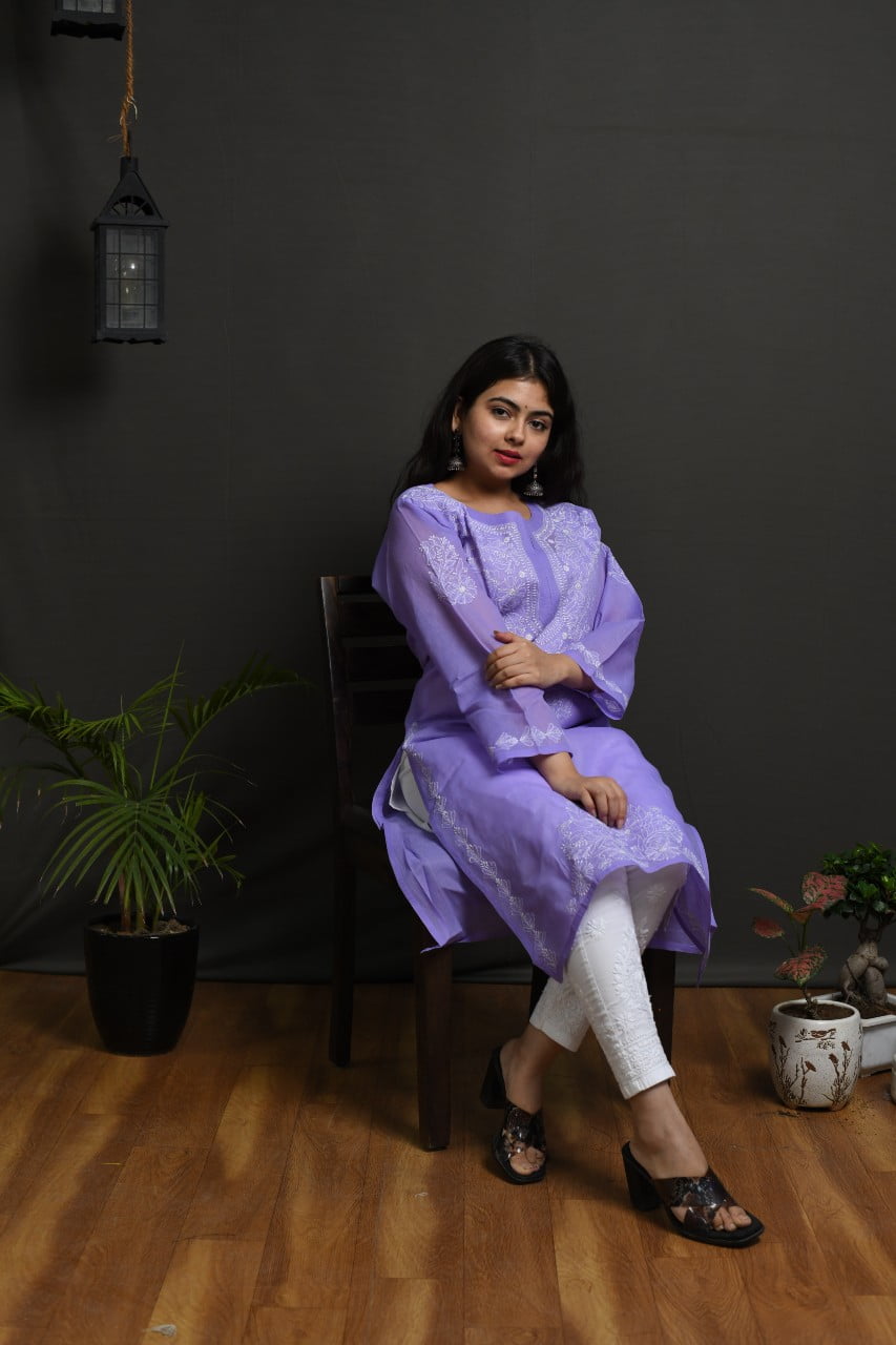 Lavender Colour Vol 27 New Latest Designer Party Wear Cotton Kurta  Peshawari Collection 1577 - The Ethnic World